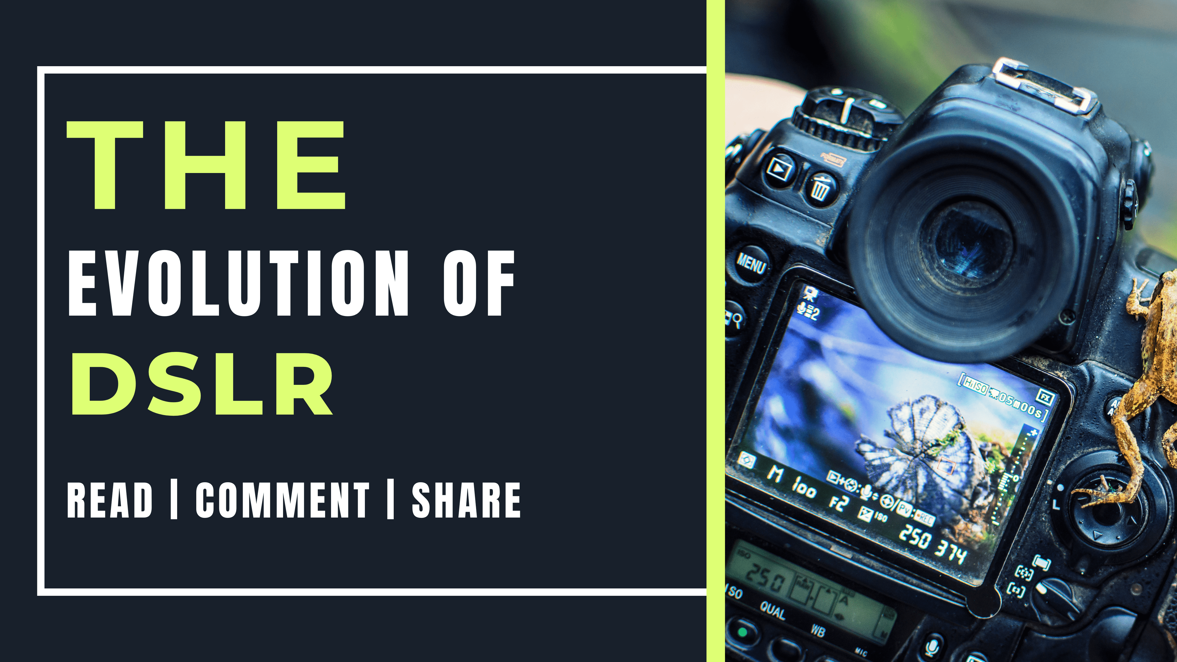 The Evolution of DSLR Cameras: From Hobby to Professional Use